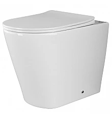 Унитаз Ceramica Nova Highlight Rimless CN1812 приставной с сиденьем Микролифт