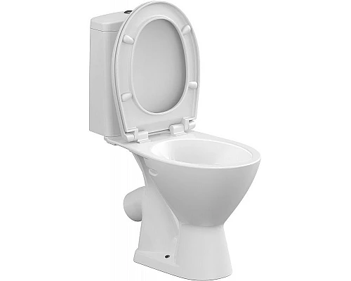 Заказать Унитаз компакт Cersanit Just 64073 (KO-JUS031-3/6-PL) с бачком и сиденьем Микролифт в магазине сантехники Santeh-Crystal.ru