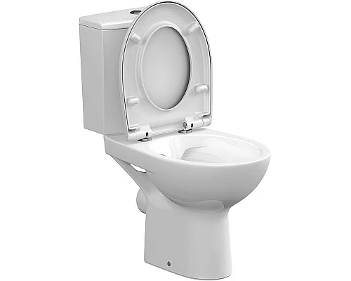 Купить Унитаз компакт Cersanit Nature S-KO-NTR011-3/5-COn-DL-w с бачком и сиденьем Микролифт в магазине сантехники Santeh-Crystal.ru