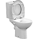 Купить Унитаз компакт Cersanit Nature S-KO-NTR011-3/5-COn-DL-w с бачком и сиденьем Микролифт в магазине сантехники Santeh-Crystal.ru