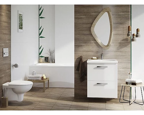 Купить Унитаз Cersanit Nature CleanOn MZ-NATURE-CON-DL подвесной с сиденьем Микролифт в магазине сантехники Santeh-Crystal.ru