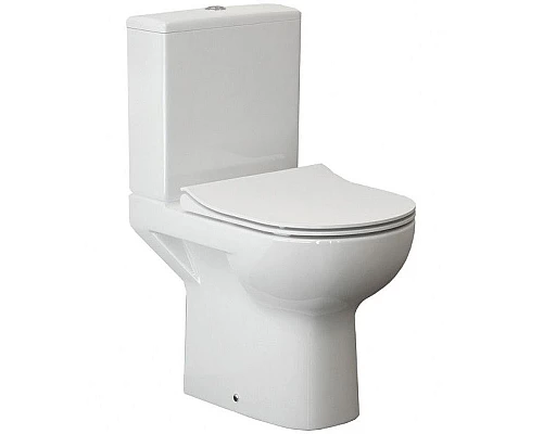 Купить Унитаз компакт Cersanit Street Fusion S-MK-SFU_COn_010/011 без бачка и сиденья в магазине сантехники Santeh-Crystal.ru