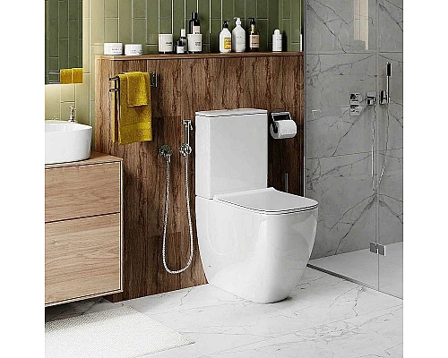 Приобрести Унитаз компакт Cerutti SPA Chika CT8708 с бачком и сиденьем Микролифт в магазине сантехники Santeh-Crystal.ru