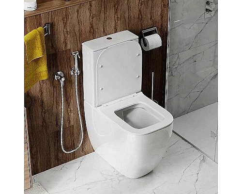 Приобрести Унитаз компакт Cerutti SPA Chika CT8708 с бачком и сиденьем Микролифт в магазине сантехники Santeh-Crystal.ru