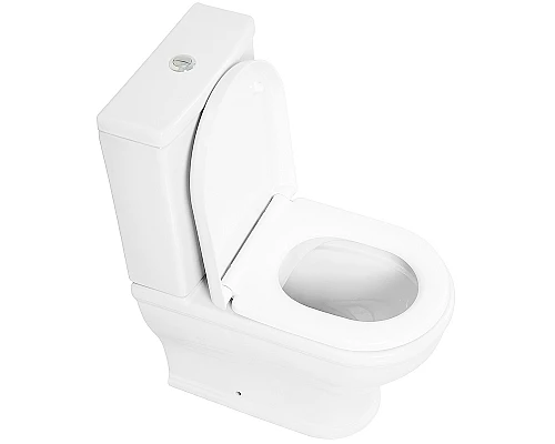 Унитаз компакт Cezares Giubileo CZR-165-CPR/CZR-6045-SC с бачком с сиденьем Микролифт