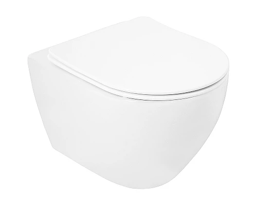 Унитаз Cezares Stylus CZR-513-TH-R/CZR-2316-SC подвесной с сиденьем Микролифт