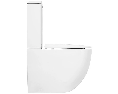 Унитаз компакт Cezares Stylus CZR-152-CPR/CZR-GN-SC без бачка с сиденьем Микролифт