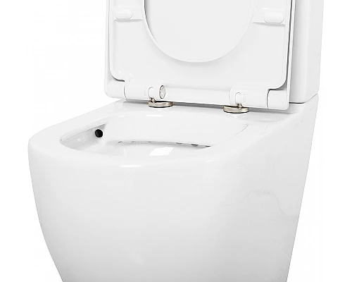 Унитаз компакт Cezares Stylus CZR-152-CPR/CZR-GN-SC без бачка с сиденьем Микролифт