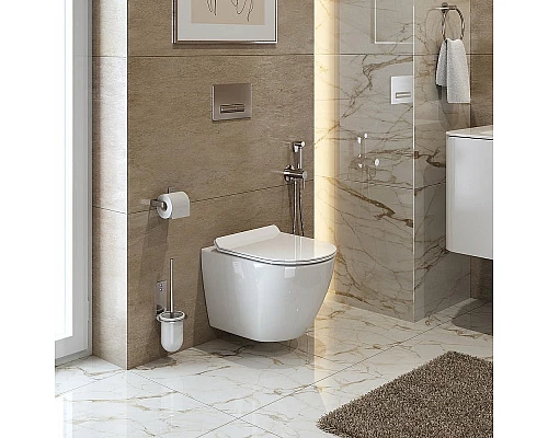 Унитаз Cezares Stylus CZR-513-TH-R/CZR-2011-SC подвесной с сиденьем Микролифт