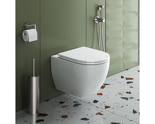 Унитаз Cezares Stylus-Tor CZR-6601-TH-TOR/CZR-2011-SC подвесной с сиденьем Микролифт