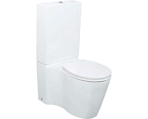 Приобрести Унитаз компакт Creavit Amorf AF310.00100 Белый без бачка и сиденья в магазине сантехники Santeh-Crystal.ru