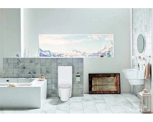 Приобрести Унитаз компакт Creavit Amorf AF310.00100 Белый без бачка и сиденья в магазине сантехники Santeh-Crystal.ru