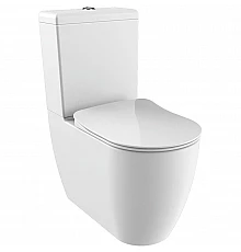 Унитаз компакт Creavit Free FE360-11CB00E-0000 Белый без бачка и сиденья