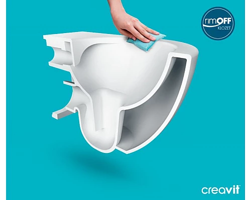 Заказать Унитаз биде Creavit Free FE322-00CB00E-0000 подвесной Белый без сиденья в магазине сантехники Santeh-Crystal.ru