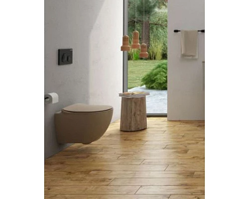 Заказать Унитаз Creavit Free FE322-11CM00E-0000 подвесной Капучино матовый без сиденья в магазине сантехники Santeh-Crystal.ru