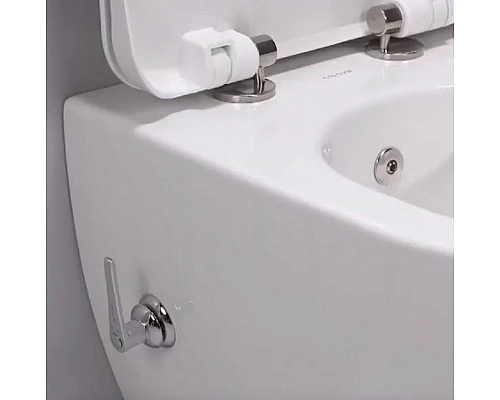 Купить Унитаз биде Creavit Free FE320-34CB00E-0002 подвесной Белый без сиденья в магазине сантехники Santeh-Crystal.ru