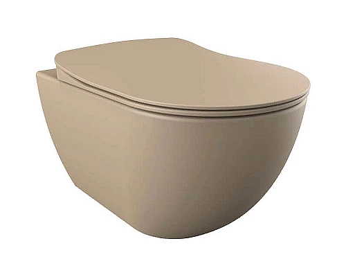 Купить Унитаз биде Creavit Free FE322-00CM00E-0000 подвесной Капучино без сиденья в магазине сантехники Santeh-Crystal.ru