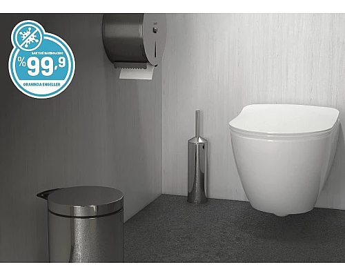 Заказать Комплект унитаза Creavit Free FE320-11CB00E-0000+KC0103.03.0000E с сиденьем Микролифт и инсталляцией Alcaplast Sadroмodul AM101/1120-0001+M71 с клавишей смыва Хром в магазине сантехники Santeh-Crystal.ru