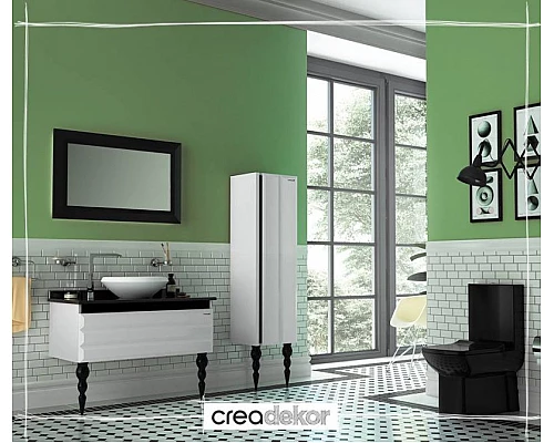 Приобрести Унитаз компакт Creavit Lara LR360-11SI00E-0000 Черный без бачка и сиденья в магазине сантехники Santeh-Crystal.ru