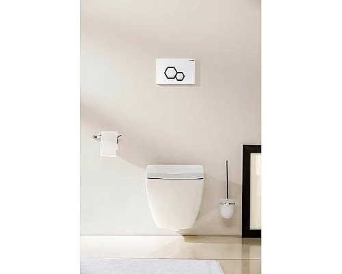 Заказать Комплект унитаза Creavit Trend TP326-11CB00E-0000+KC2103.01.0000E с сиденьем Микролифт и инсталляцией Alcaplast Sadroмodul AM101/1120-0001+M671 с клавишей смыва Хром в магазине сантехники Santeh-Crystal.ru