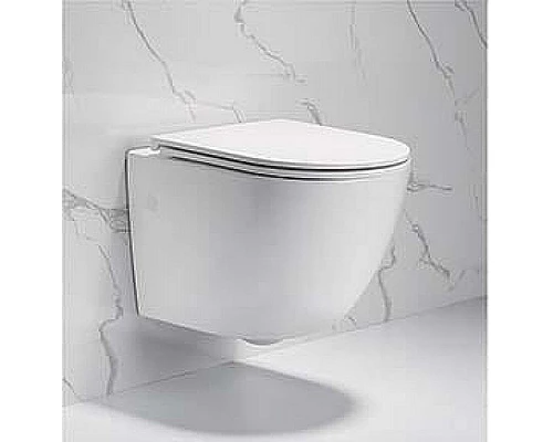 Заказать Унитаз Creto Cer C2 1001-002Cer-C1W подвесной с сиденьем Микролифт в магазине сантехники Santeh-Crystal.ru