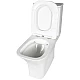 Приобрести Унитаз компакт Creto Cer C2 1002-002Cer-C2W с бачком и сиденьем Микролифт в магазине сантехники Santeh-Crystal.ru