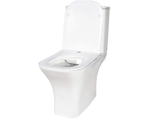 Приобрести Унитаз компакт Creto Cer C2 1002-002Cer-C2W с бачком и сиденьем Микролифт в магазине сантехники Santeh-Crystal.ru