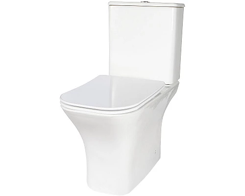 Приобрести Унитаз компакт Creto Cer C2 1002-002Cer-C2W с бачком и сиденьем Микролифт в магазине сантехники Santeh-Crystal.ru