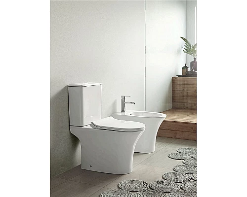 Заказать Унитаз компакт Creto Cer C3 1003-002Cer-C3W с бачком и сиденьем Микролифт в магазине сантехники Santeh-Crystal.ru