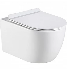 Унитаз Creto Logan  L1 1001-001-L1W подвесной Белый с сиденьем Микролифт