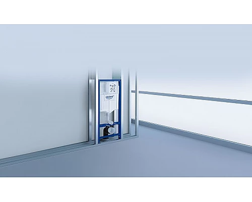 Заказать Комплект унитаза Damixa Jupiter DX77C1738SC с инсталляцией Grohe Rapid SL 38775001 с сиденьем Микролифт и клавишей смыва Хром в магазине сантехники Santeh-Crystal.ru