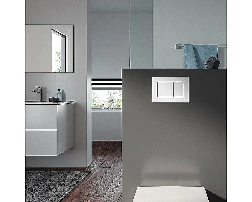 Купить Комплект унитаза Damixa Jupiter DX77C1738SC с инсталляцией Tece Base 9400413 с сиденьем Микролифт и Белой клавишей смыва в магазине сантехники Santeh-Crystal.ru