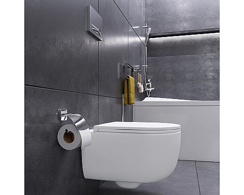 Купить Унитаз Damixa Sirius DX86C1700SC подвесной с сиденьем Микролифт в магазине сантехники Santeh-Crystal.ru