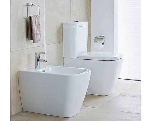 Приобрести Унитаз компакт Duravit Happy D 2 2134090000 без бачка и крышки-сиденья в магазине сантехники Santeh-Crystal.ru