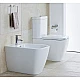 Приобрести Унитаз компакт Duravit Happy D 2 2134090000 без бачка и крышки-сиденья в магазине сантехники Santeh-Crystal.ru