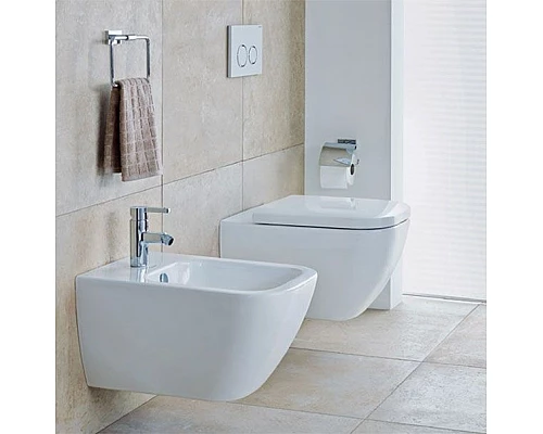 Заказать Унитаз Duravit Happy D 2 2221090000 подвесной без крышки-сиденья в магазине сантехники Santeh-Crystal.ru