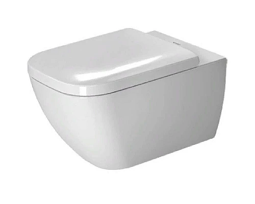 Купить Унитаз Duravit Happy D 2 2222090000 подвесной без сиденья в магазине сантехники Santeh-Crystal.ru