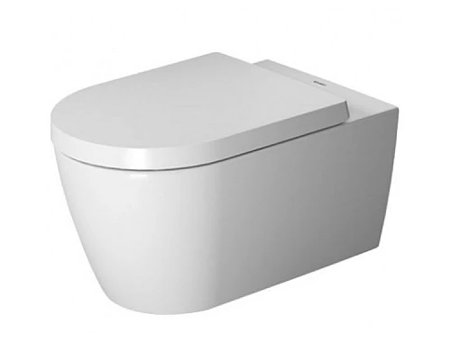 Купить Унитаз Duravit ME by Starck 2528090000 подвесной без крышки-сиденья в магазине сантехники Santeh-Crystal.ru