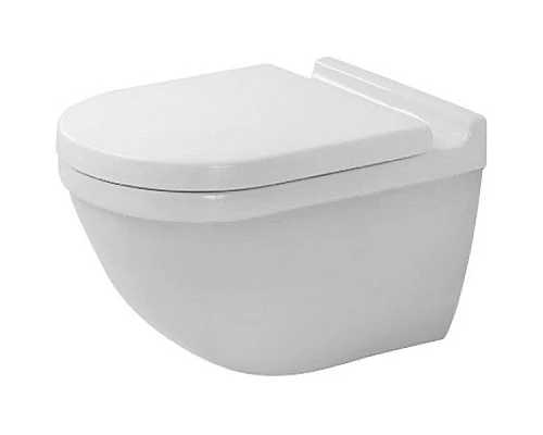 Заказать Унитаз Duravit Starck 3 2527090000 подвесной без сиденья в магазине сантехники Santeh-Crystal.ru