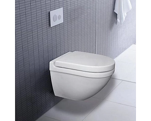 Купить Унитаз Duravit Starck 3 2227090000 подвесной без сиденья в магазине сантехники Santeh-Crystal.ru