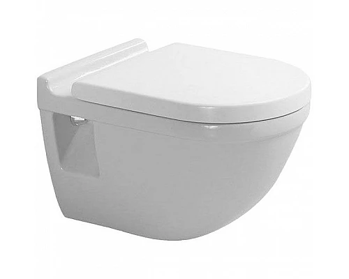 Приобрести Унитаз Duravit Starck 3 2200090000 подвесной без крышки-сиденья в магазине сантехники Santeh-Crystal.ru