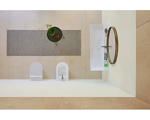 Приобрести Унитаз GSI Kube X 941011 приставной без сиденья в магазине сантехники Santeh-Crystal.ru