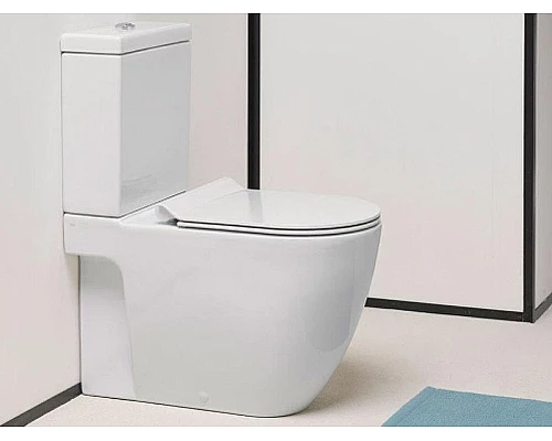 Заказать Унитаз моноблок GSI Pura 881711 без сиденья в магазине сантехники Santeh-Crystal.ru