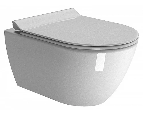 Приобрести Унитаз GSI Pura 55/F 881511 белый в магазине сантехники Santeh-Crystal.ru