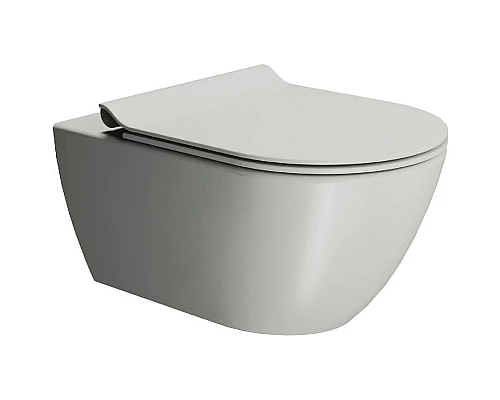 Заказать Унитаз GSI Pura 881517 подвесной Cenere opaco без сиденья в магазине сантехники Santeh-Crystal.ru