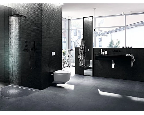 Купить Унитаз биде Geberit AquaClean Mera Comfort 146.214.21.1 Белый альпин/Хром в магазине сантехники Santeh-Crystal.ru