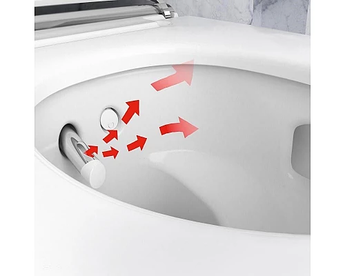 Купить Унитаз биде Geberit AquaClean Mera Comfort 146.214.21.1 Белый альпин/Хром в магазине сантехники Santeh-Crystal.ru