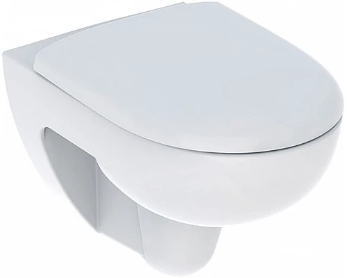 Купить Комплект унитаза Geberit Renova 500.124.TC.R с инсталляцией Duofix с сиденьем Микролифт и клавишей смыва Хром глянцевый в магазине сантехники Santeh-Crystal.ru