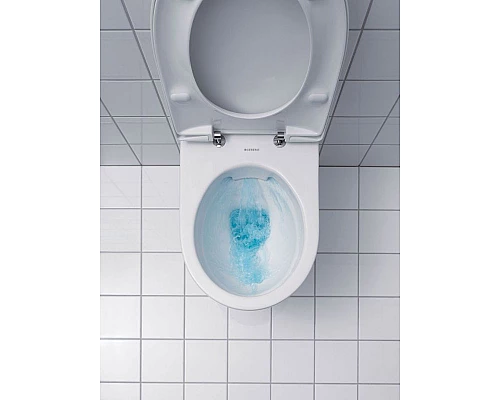 Купить Комплект унитаза Geberit Renova 500.124.TC.R с инсталляцией Duofix с сиденьем Микролифт и клавишей смыва Хром глянцевый в магазине сантехники Santeh-Crystal.ru