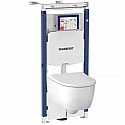 Комплект унитаза Geberit iCon 500.362.TC.I с инсталляцией Duofix с сиденьем Микролифт